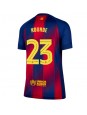 Billige Barcelona Jules Kounde #23 Hjemmedrakt Dame 2025-26 Kortermet
